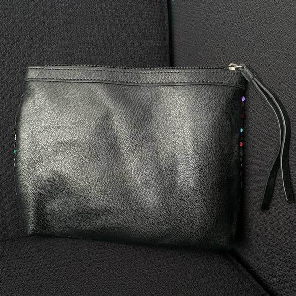 Victoria Secret Rainbow Sequin Makeup Bag - Picture 3 of 5